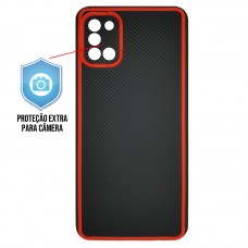 Capa para Samsung Galaxy A31 - Storm Protector Vermelha